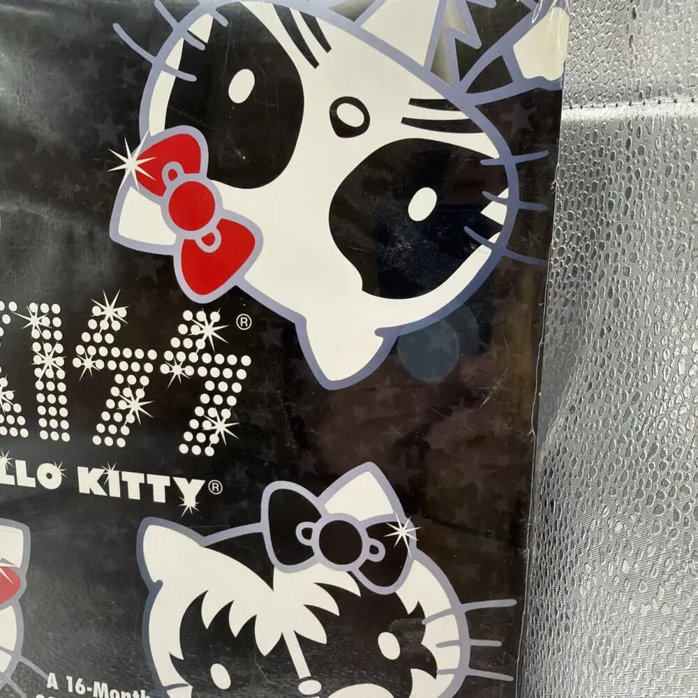 KISS Rock Band HELLO KITTY 2014 calendar 16 month NOS Gene Paul Ace SEALED